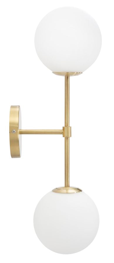Wandlamp Glamy Doppia 15×21×55 cm