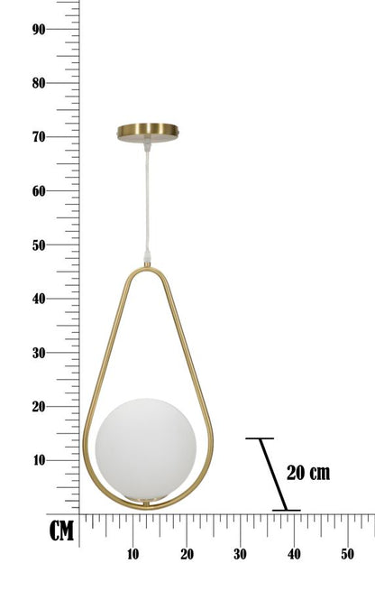Plafondlamp Glamy Drop 24×20×46 cm