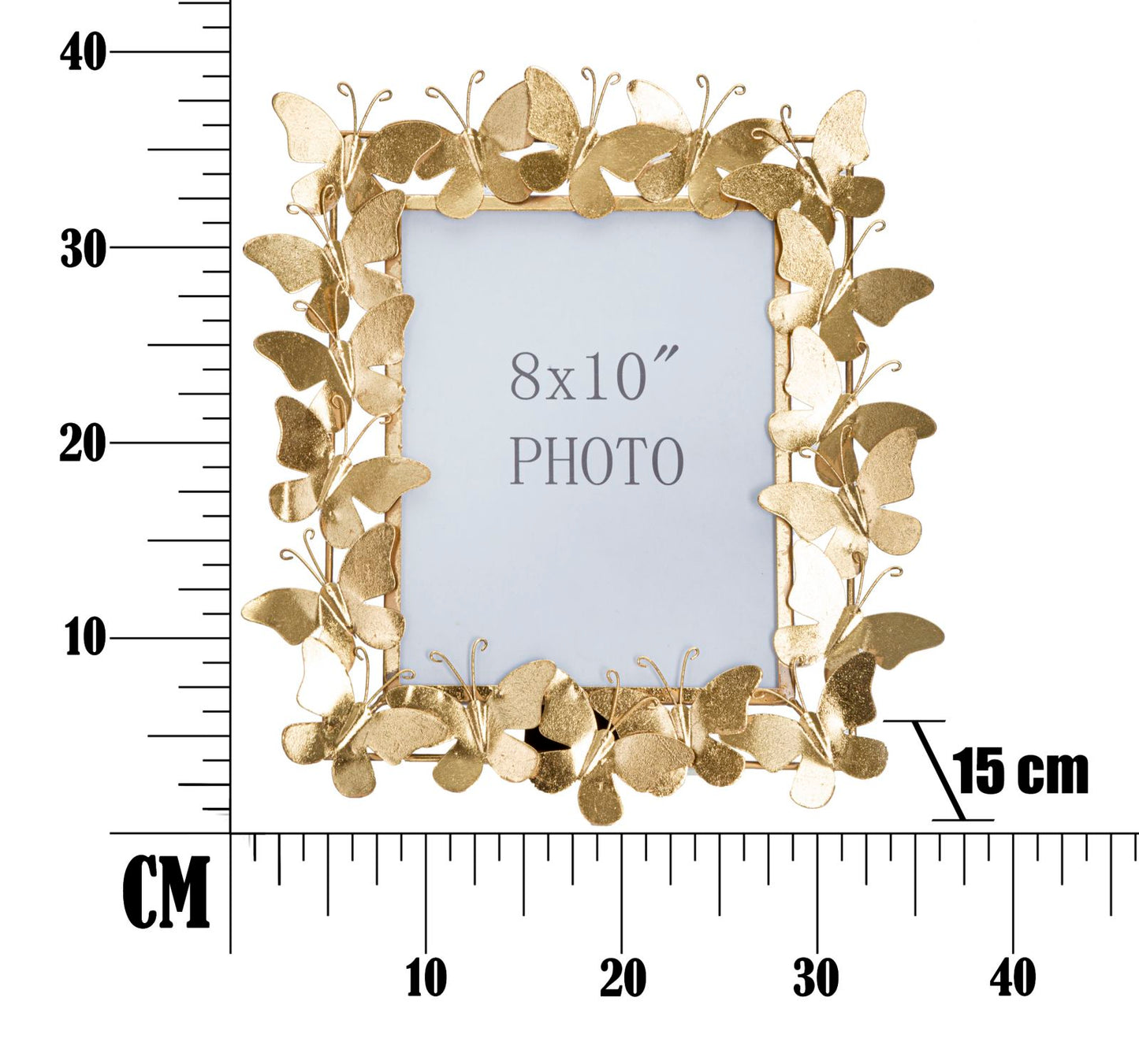 Fotolijst Butterfly Glam 35×15×38 cm