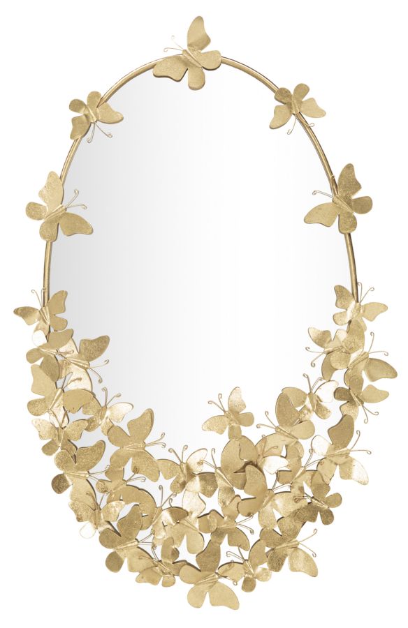 Spiegel Oval Butterfly 59×3×89,5 cm