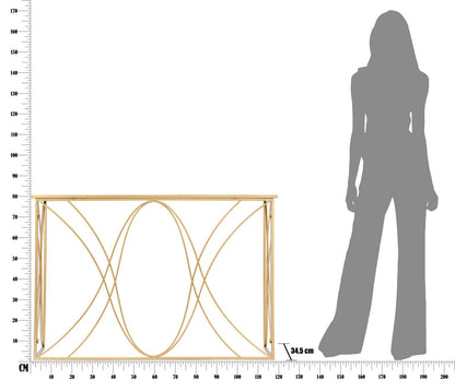 Consoletafel Exy 120×40×80 cm