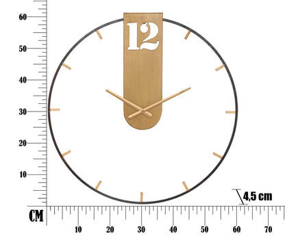 Wandklok Goldy Ø 60×4,5 cm