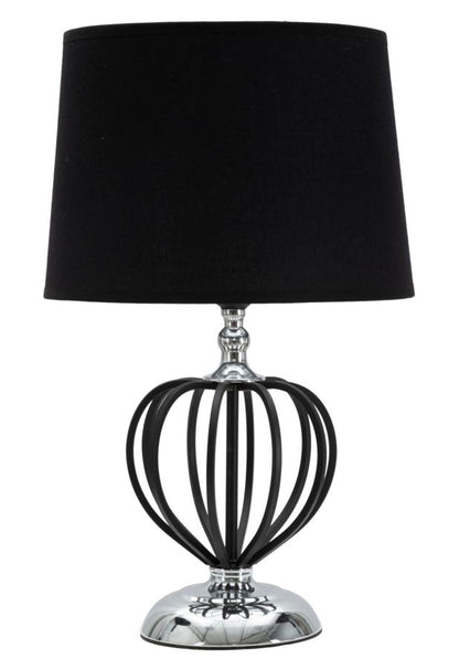 Tafellamp Darky Silver Ø 28×44,5 cm