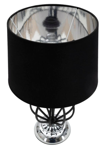 Tafellamp Darky Silver Ø 28×44,5 cm