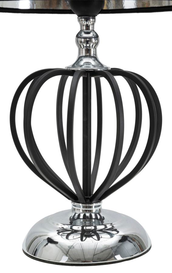Tafellamp Darky Silver Ø 28×44,5 cm