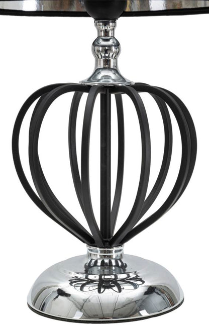 Tafellamp Darky Silver Ø 28×44,5 cm