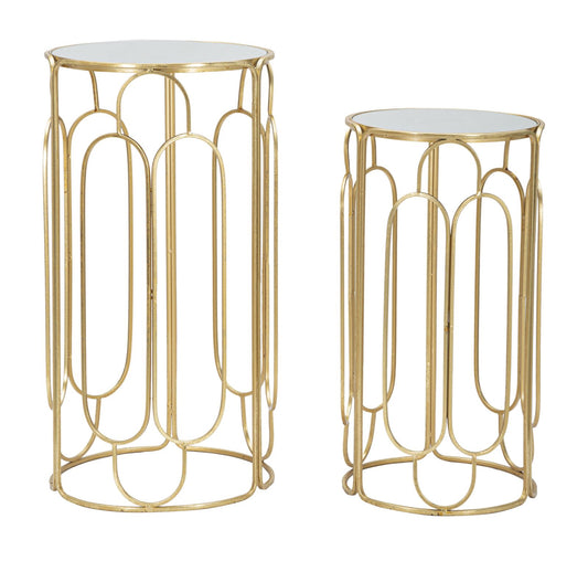 Plantenhouder Plant Holder Arty Set 2 Pcs Round Ø 36,5×70 cm