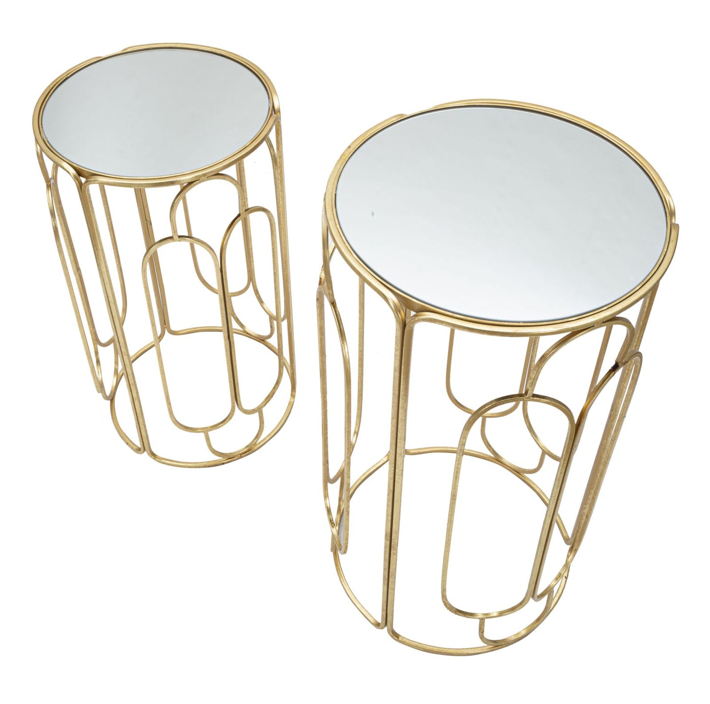 Plantenhouder Plant Holder Arty Set 2 Pcs Round Ø 36,5×70 cm