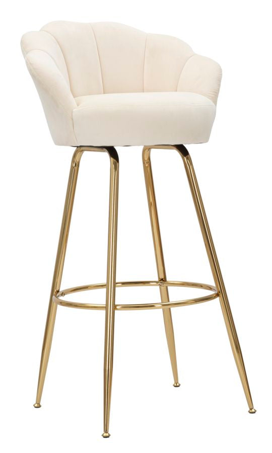 Barkruk Vienna Crema 55×53×110 cm