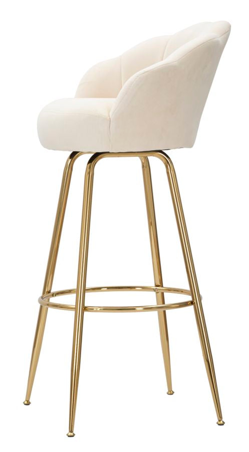 Barkruk Vienna Crema 55×53×110 cm