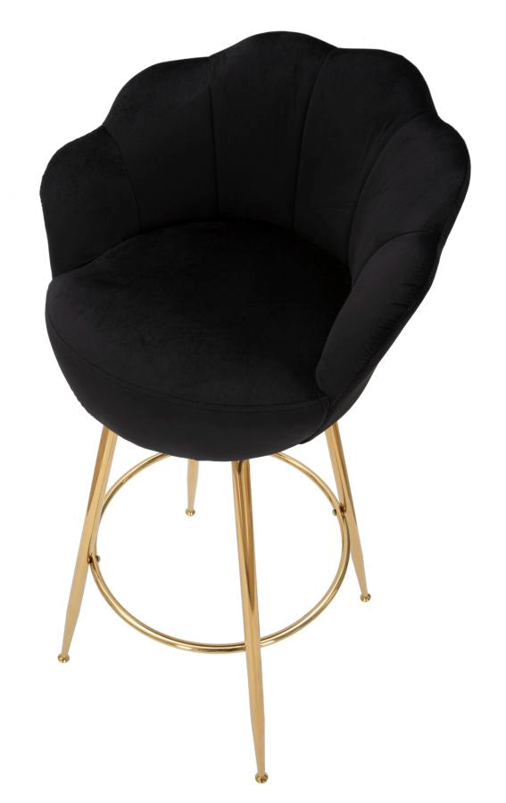 Barkruk Bar Vienna Nero 55×53×110 cm