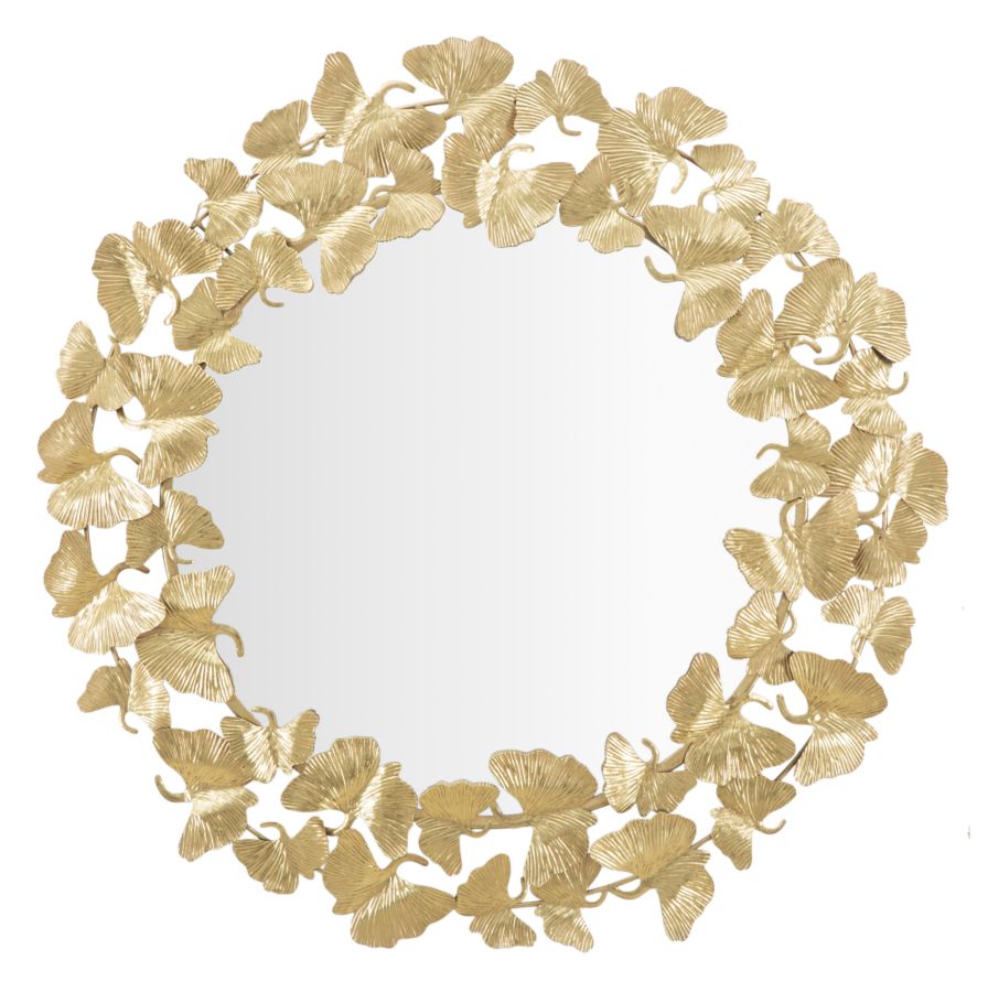 Spiegel Leaf Round Ø 87×2,5 cm