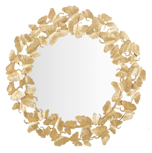 Spiegel Leaf Round Ø 87×2,5 cm