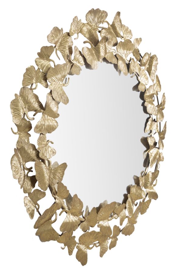 Spiegel Leaf Round Ø 87×2,5 cm