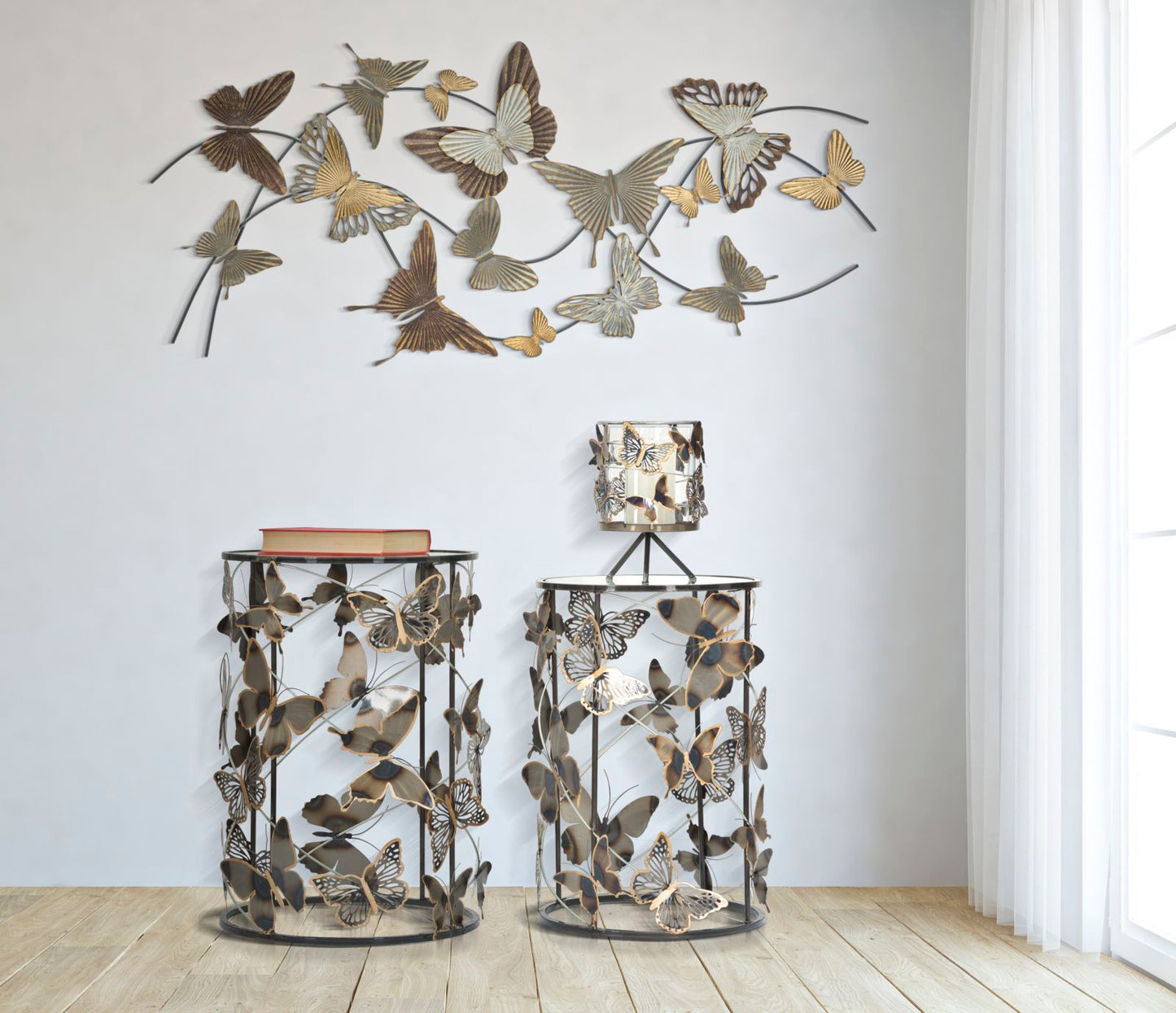 Tafel Farfalle Set 2pcs 41,3×55 cm