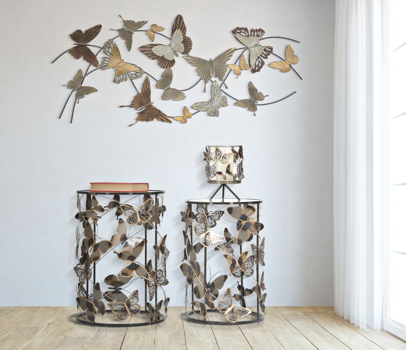 Tafel Farfalle Set 2pcs 41,3×55 cm