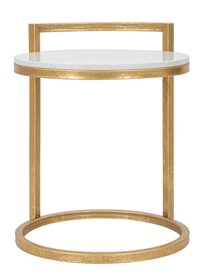 Bijzettafel Round Marble 40×43×50 cm