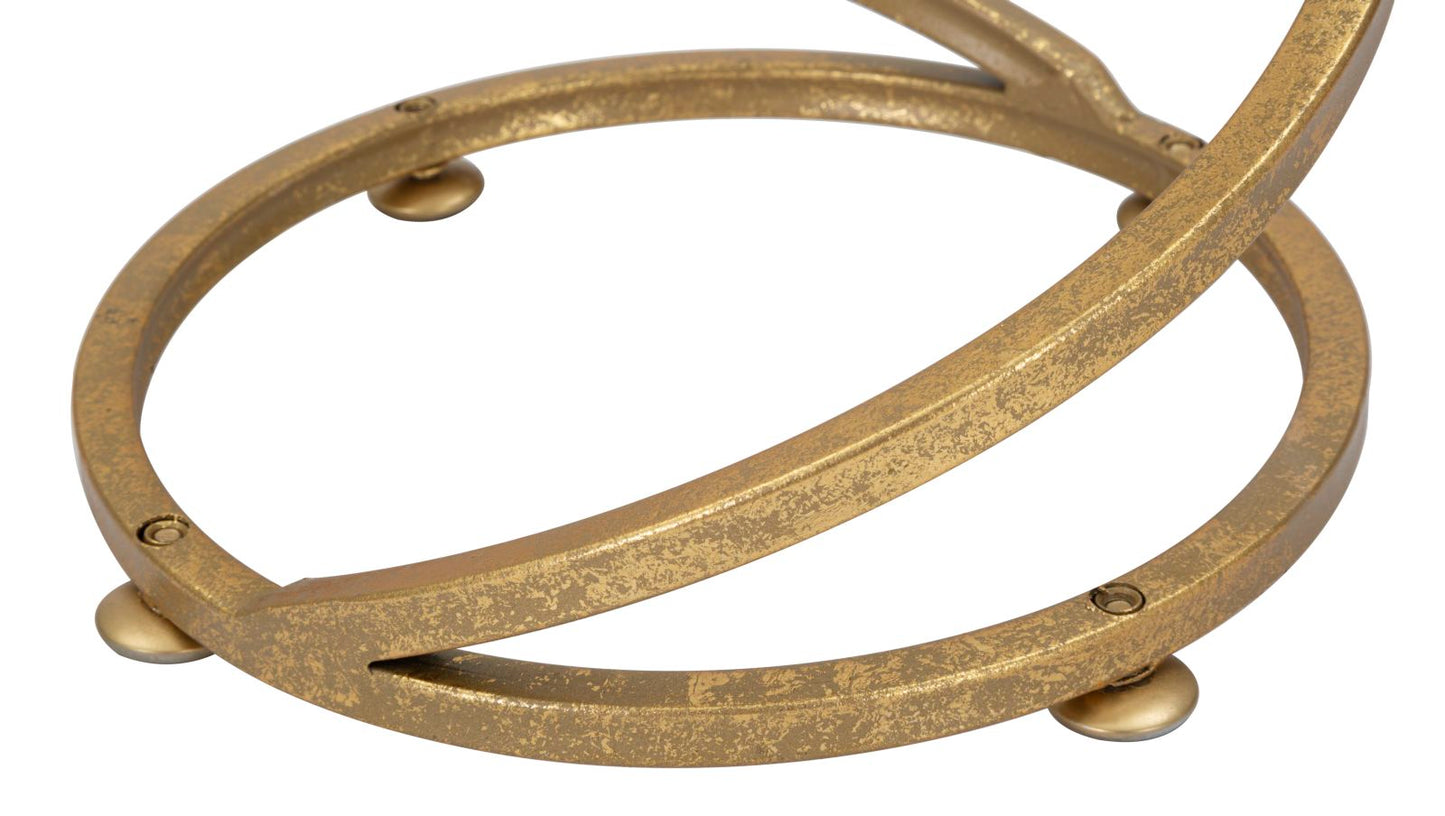 Bijzettafel Spiral Marble Ø 27,5×47,5 cm