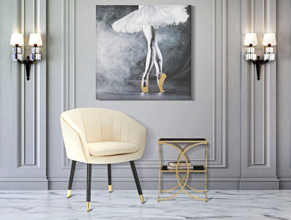 Fauteuil Paris Crema/gold 62×58×78 cm