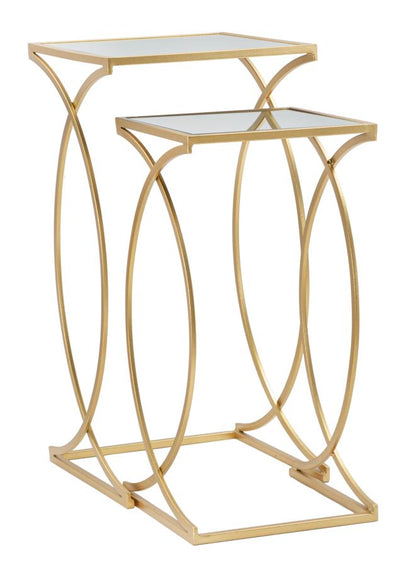 Bijzettafel Siomply 35x35x70-30x30x60