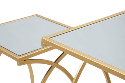 Bijzettafel Siomply 35x35x70-30x30x60