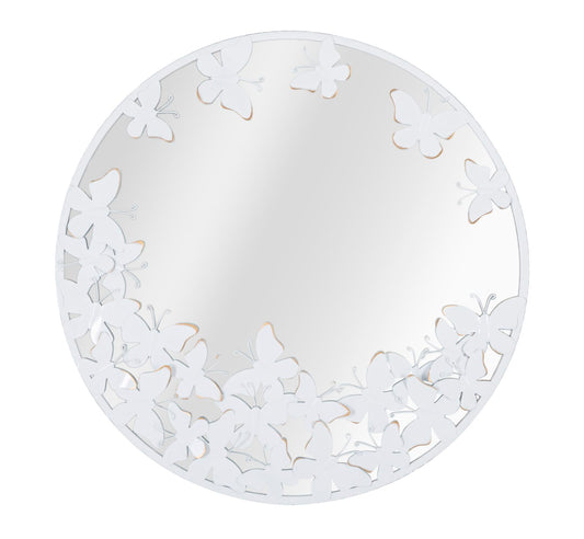 Spiegel White Butterfly 62,5×2,3 cm
