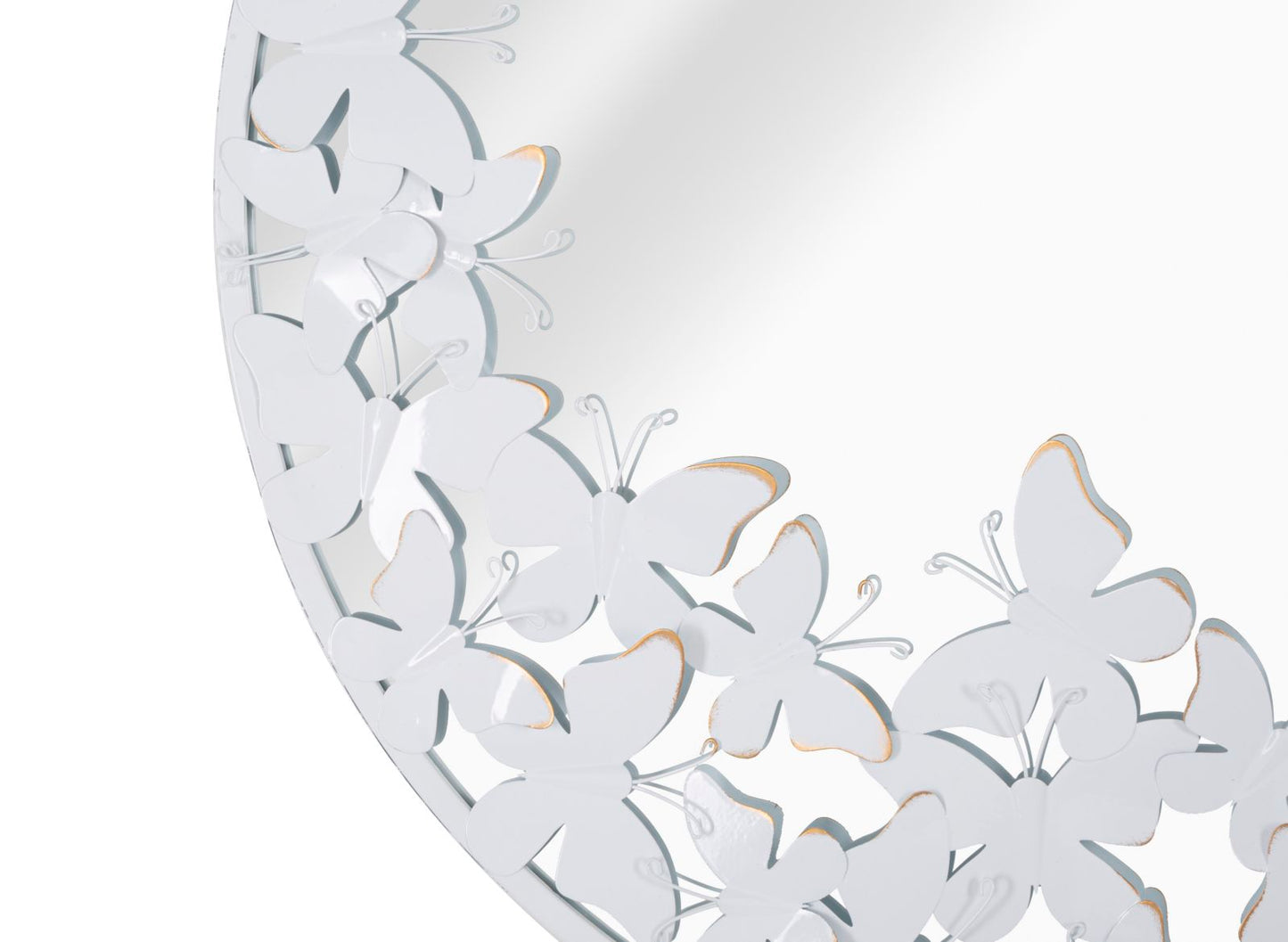 Spiegel White Butterfly 62,5×2,3 cm