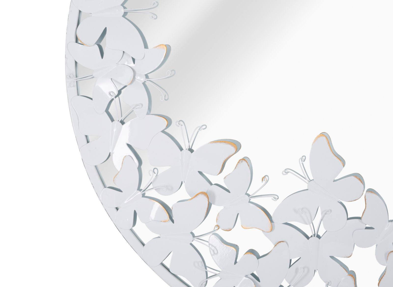 Spiegel White Butterfly 62,5×2,3 cm
