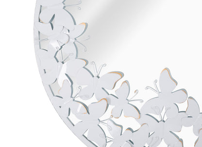 Spiegel White Butterfly 62,5×2,3 cm
