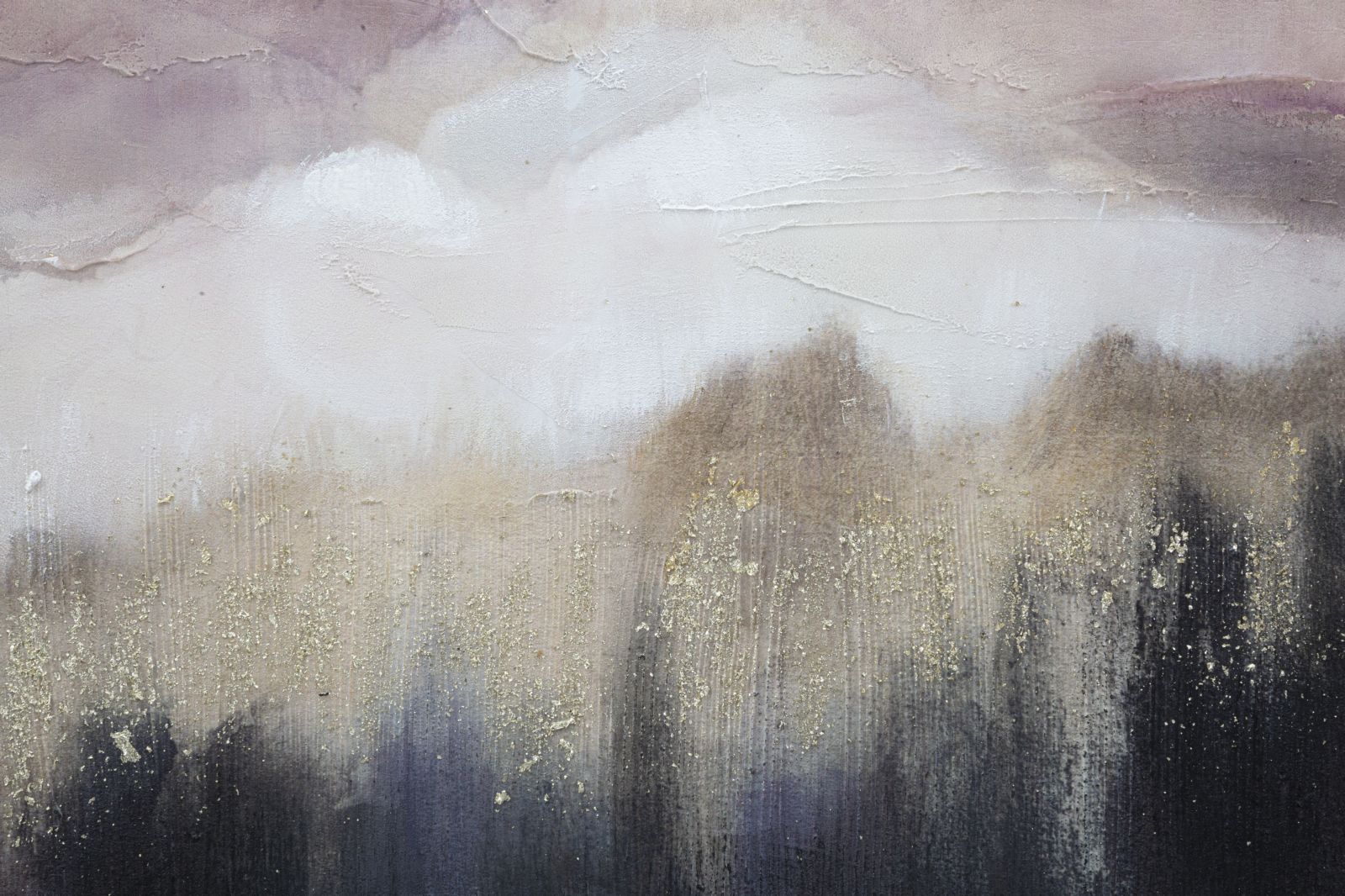 Schilderij Pink Mountain 80×2,7×60 cm