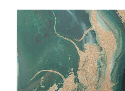 Schilderij Greenery 80×2,8×100 cm