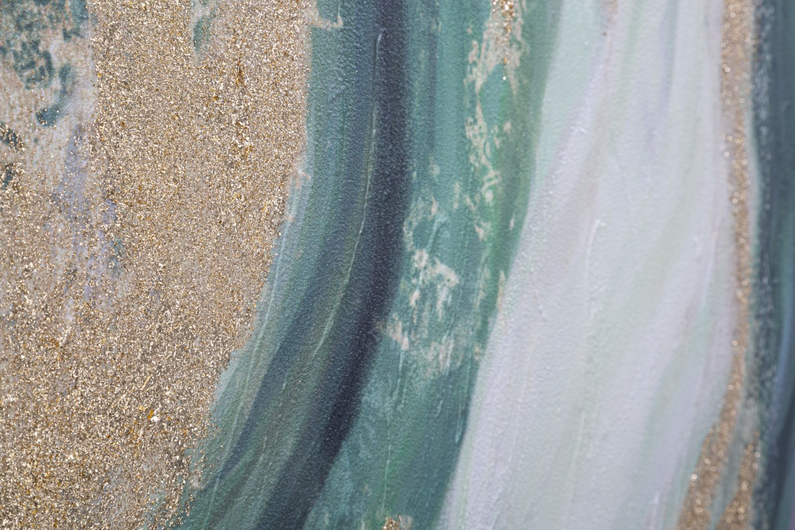 Schilderij Greenery 80×2,8×100 cm
