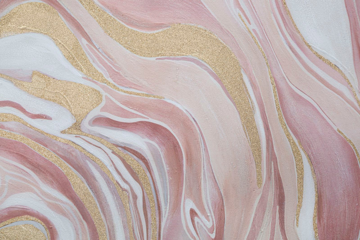 Schilderij Pinkly 80×2,8×80 cm