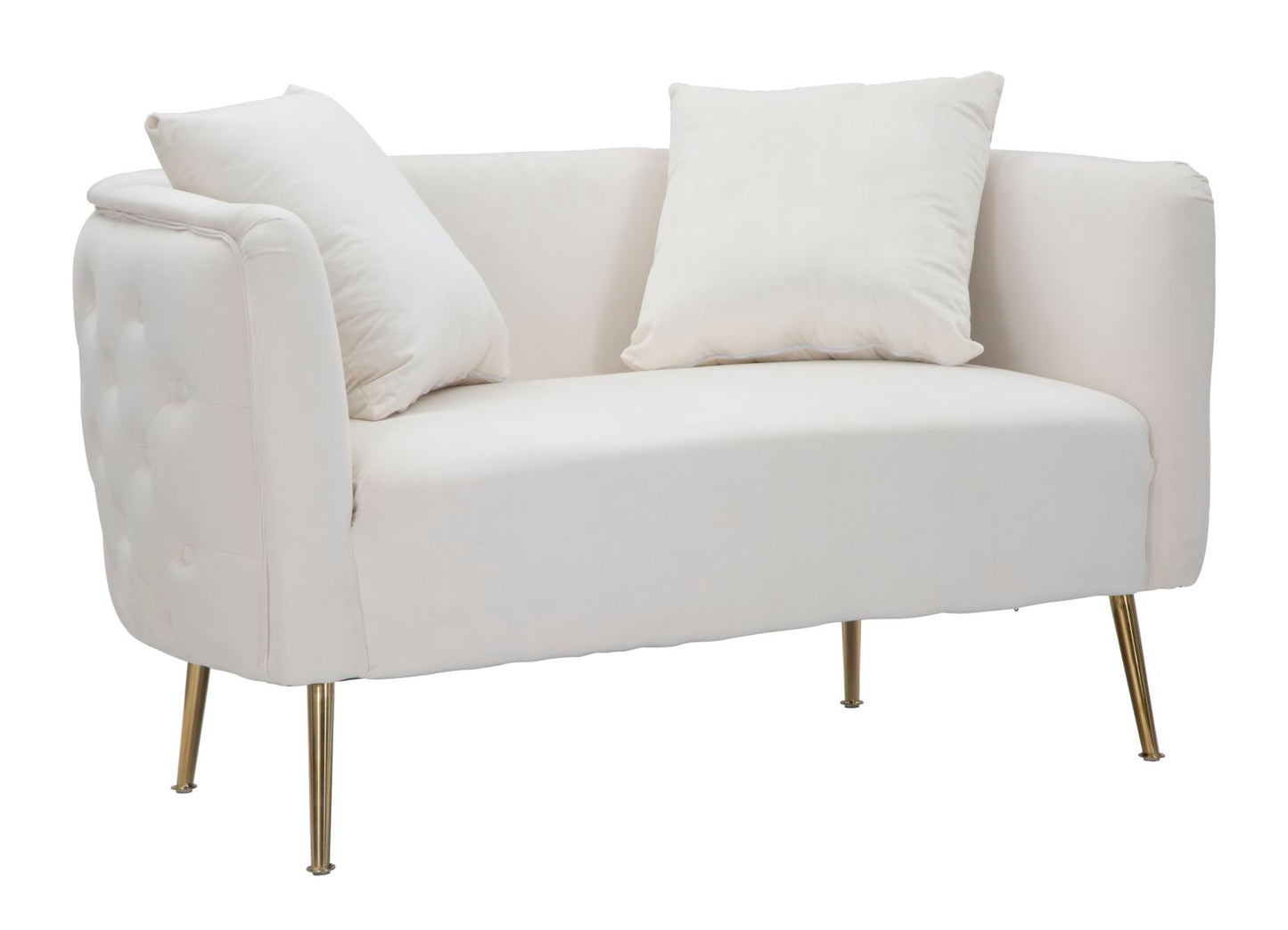 Bank Sofa' Bucarest Crema 127×74×73 cm