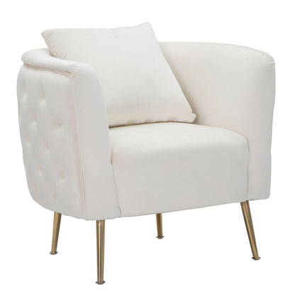 Fauteuil Bucarest Crema 76×74×73 cm