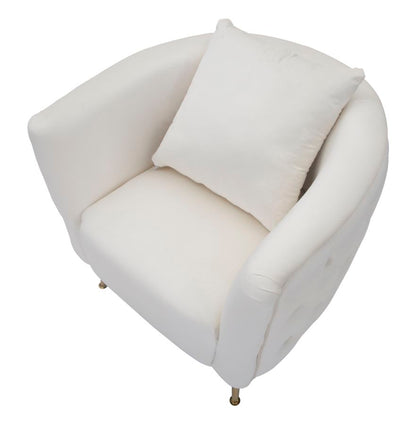 Fauteuil Bucarest Crema 76×74×73 cm