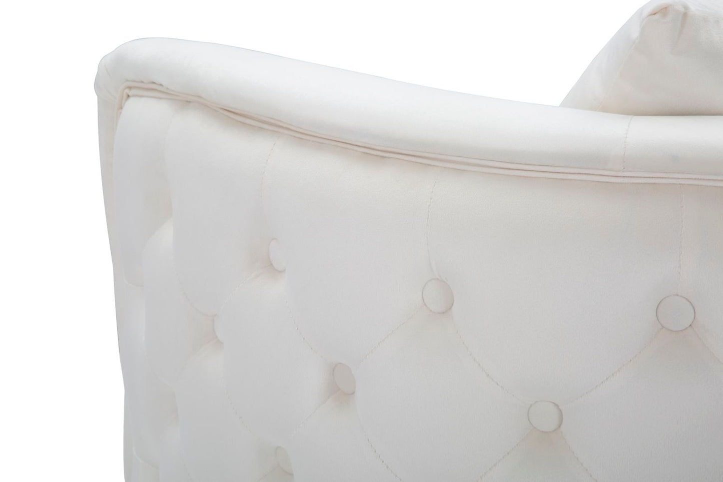 Fauteuil Bucarest Crema 76×74×73 cm