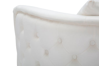 Fauteuil Bucarest Crema 76×74×73 cm