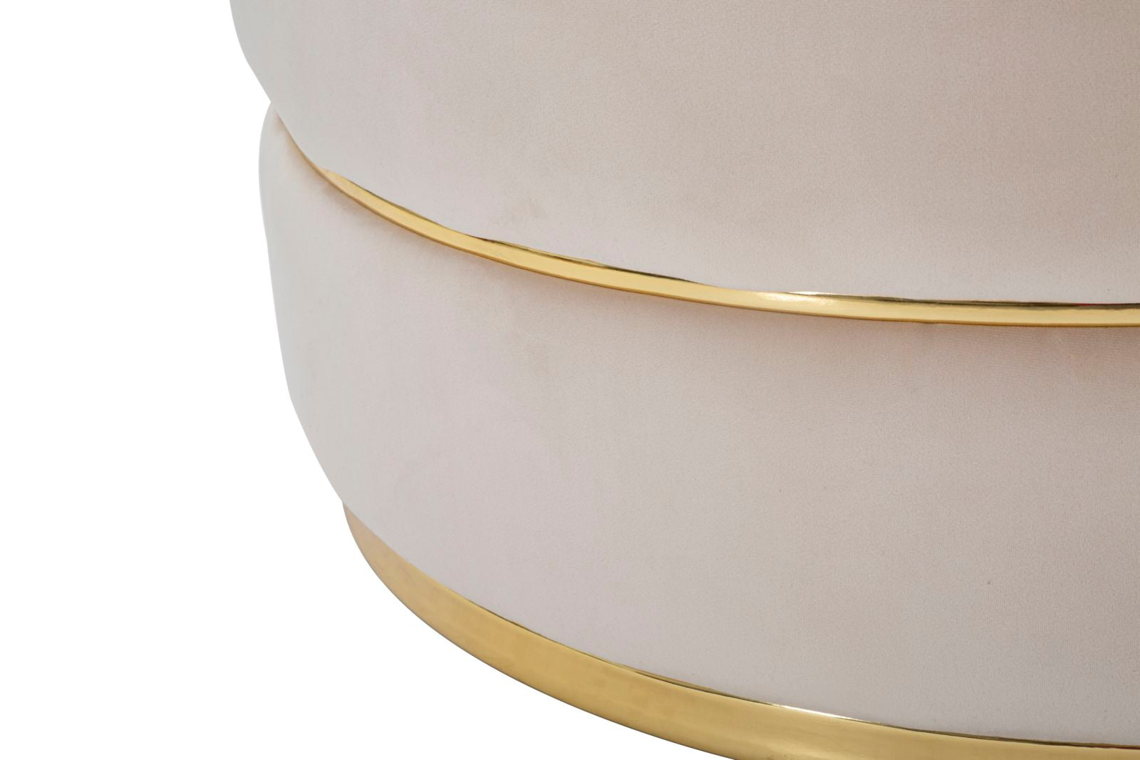 Fauteuil Paris Space Crema/gold Ø 84×72 cm
