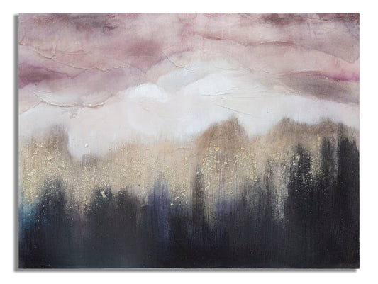 Schilderij Pink Mountain 80×2,7×60 cm