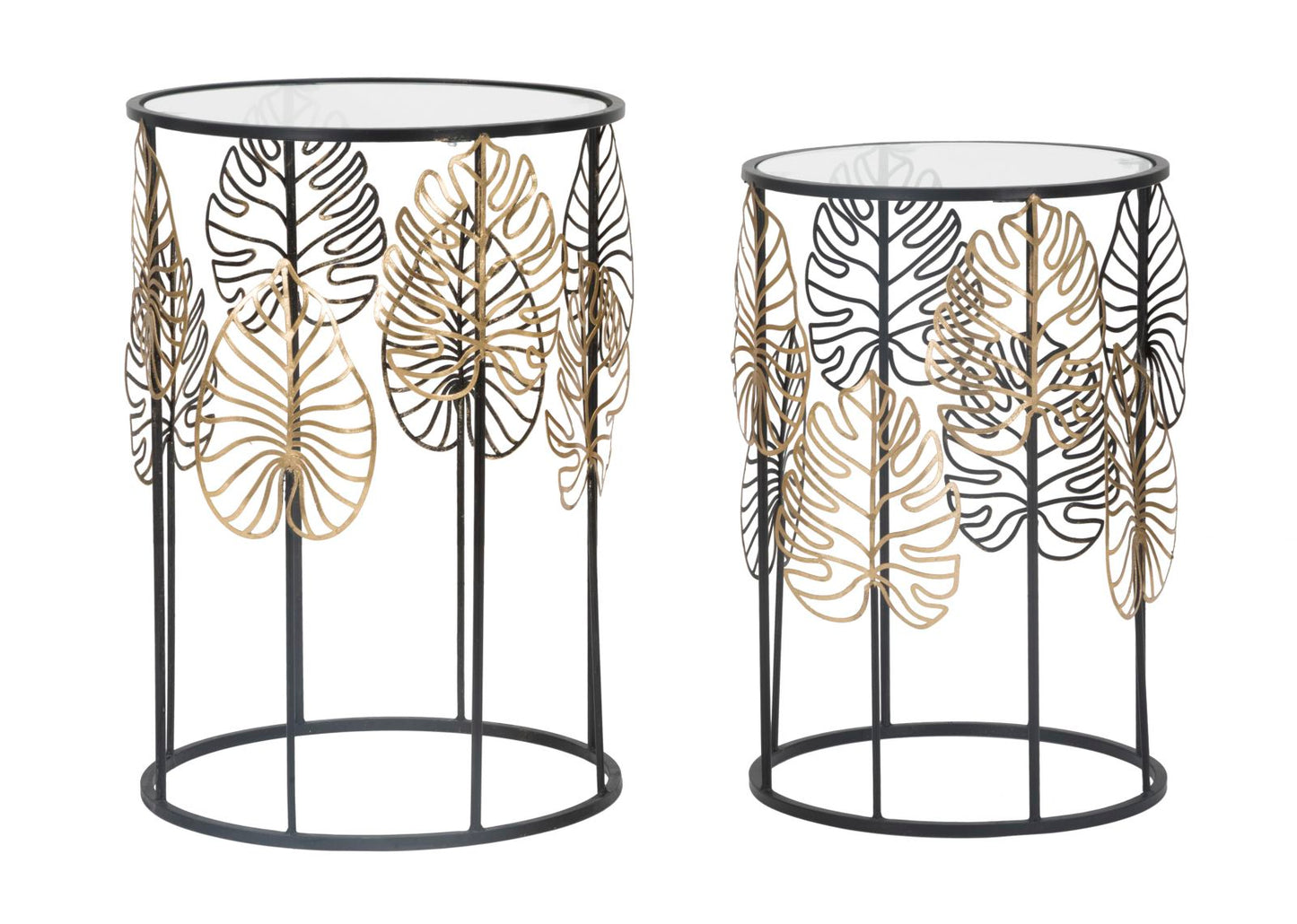 Tafel Foglie Glam Coppia Ø 38×55 cm