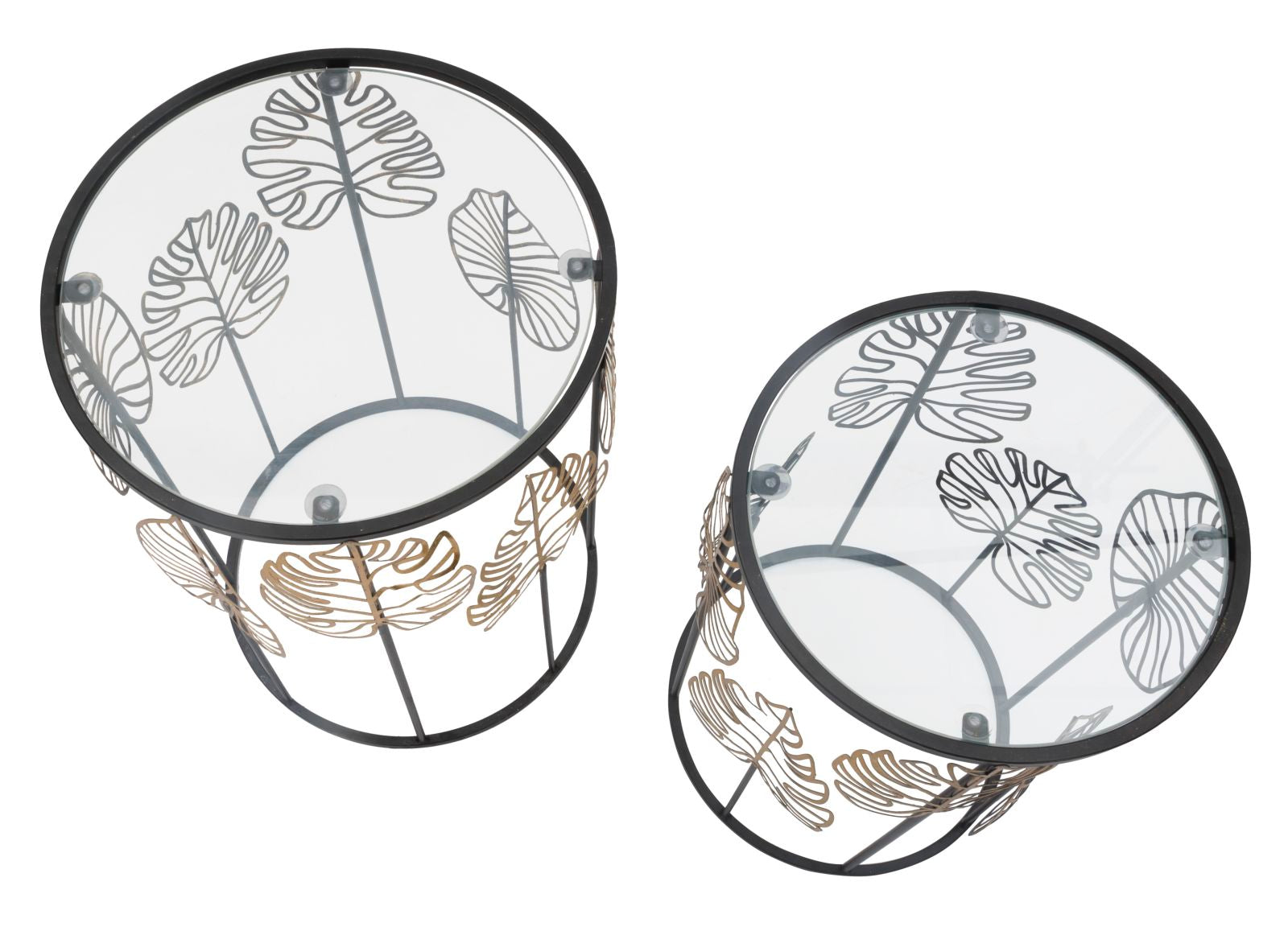 Tafel Foglie Glam Coppia Ø 38×55 cm