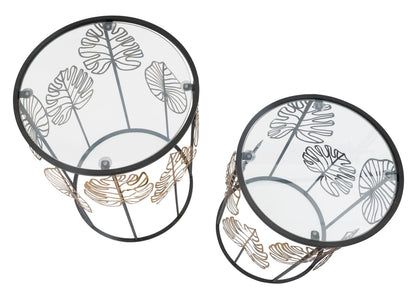 Tafel Foglie Glam Coppia Ø 38×55 cm