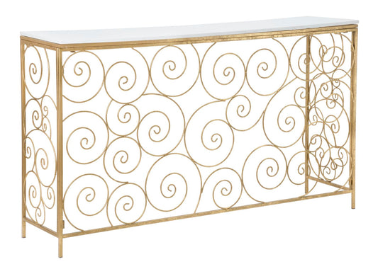 Consoletafel Spiral 140×36×82 cm
