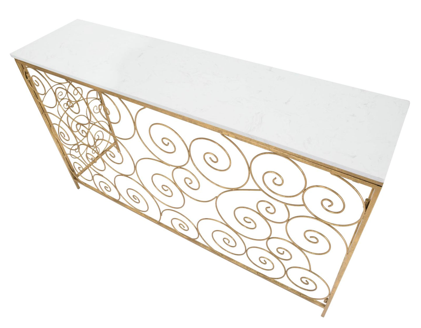 Consoletafel Spiral 140×36×82 cm