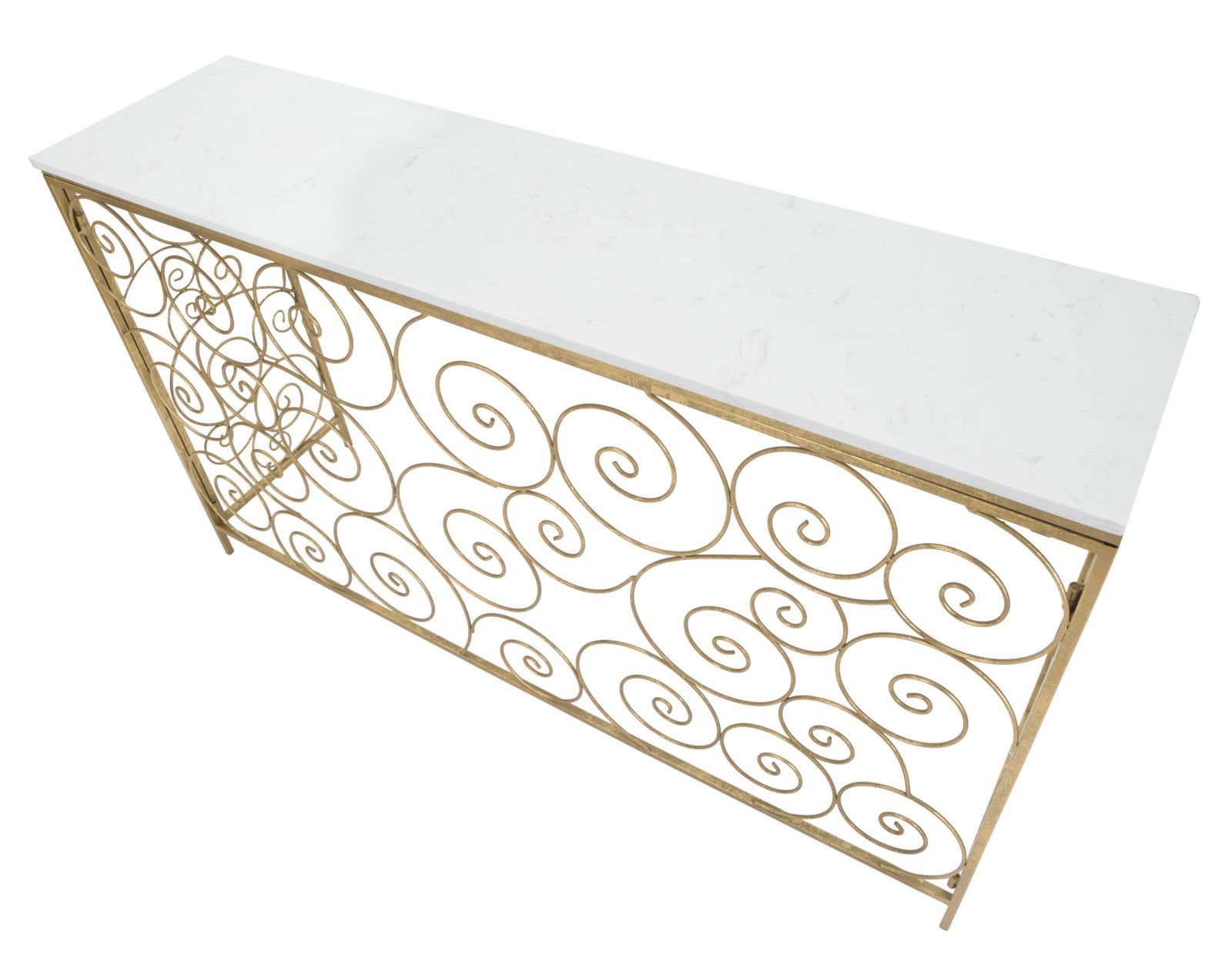 Consoletafel Spiral 140×36×82 cm