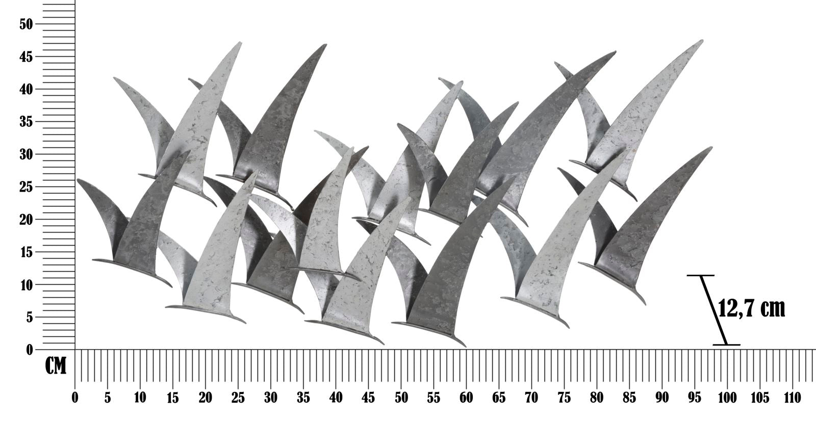 Wandpaneel Gabbiani 93×12,7×47,6 cm