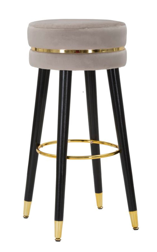 Barkruk Paris Grigio/gold Ø 35×74 cm