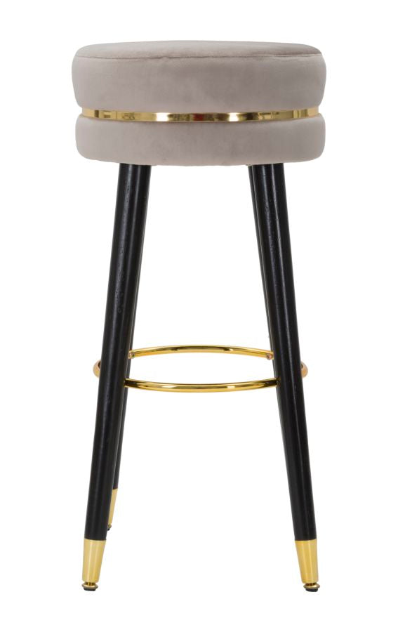 Barkruk Paris Grigio/gold Ø 35×74 cm