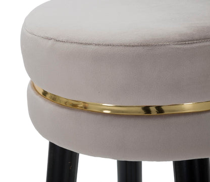 Barkruk Paris Grigio/gold Ø 35×74 cm